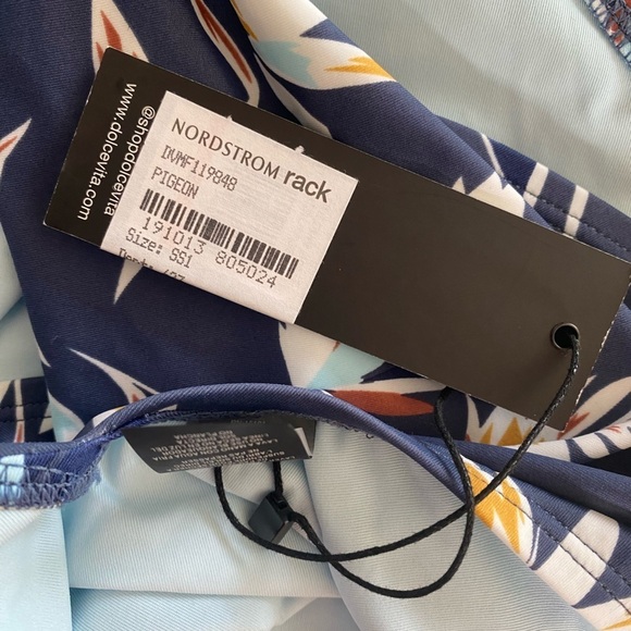 Dolce Vita Pigeon Matisse Floral One Piece Swimsuit NWT Size S - Picture 6 of 8